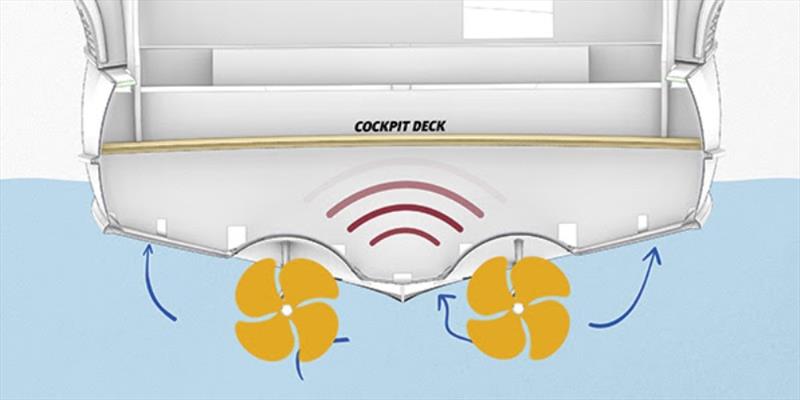 Inside Jarrett Bay's noise reduction techniques, episode 28 - photo © Jarrett Bay Boatworks