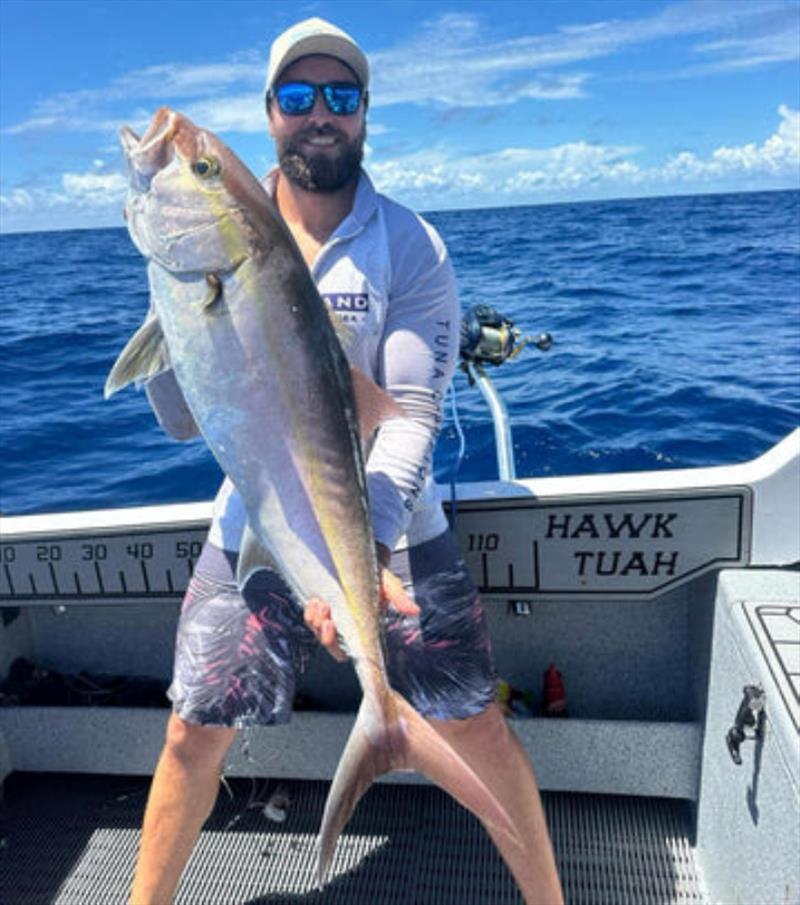 Amberjack will stretch you on most tackle, but not the deep dropping gear - photo © Fisho's Tackle World