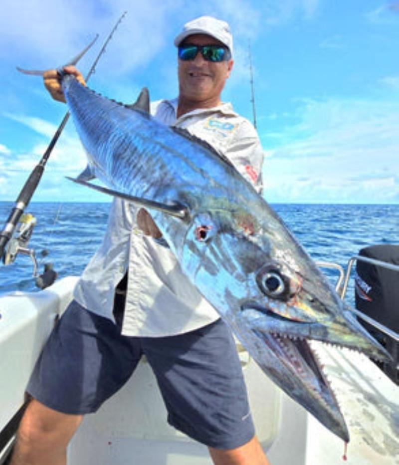 Spaniards continue to feature in catches from Hot Reels Charters photo copyright Fisho's Tackle World taken at  and featuring the Fishing boat class