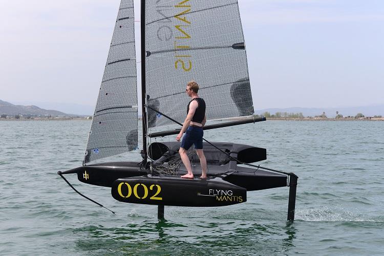 Flying Mantis - the displacement or foiling trimaran - photo © Rick Tomlinson