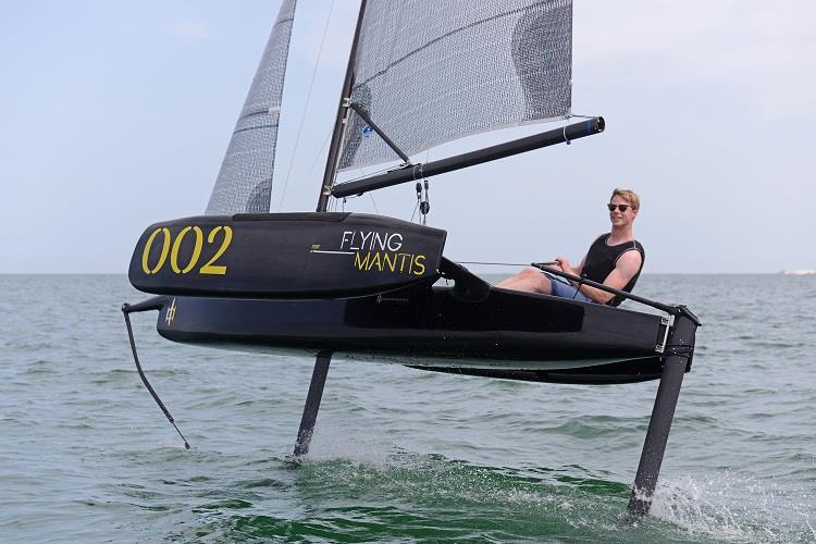 Flying Mantis - the displacement or foiling trimaran - photo © Rick Tomlinson