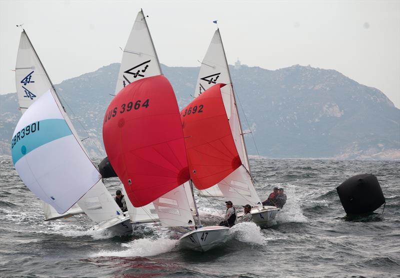 Day one of the Flying Fifteen Worlds in Hong Kong - photo © Guy Nowell / RHKYC