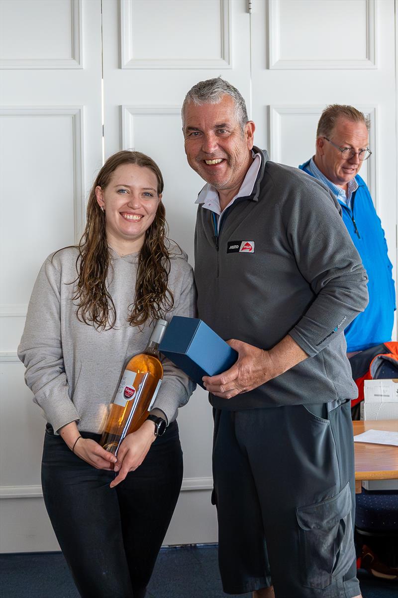 Ian Cadwallader and Ellie Devereux win the 2024 edition of the Royal Corinthian Yacht Club Flying Fifteen Open - photo © Petru Balau Sports Photography / sports.hub47.com