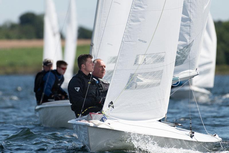 Dave and Harry Lucas - Gill Flying Fifteen Inland Championship at Grafham - photo © Paul Sanwell / OPP