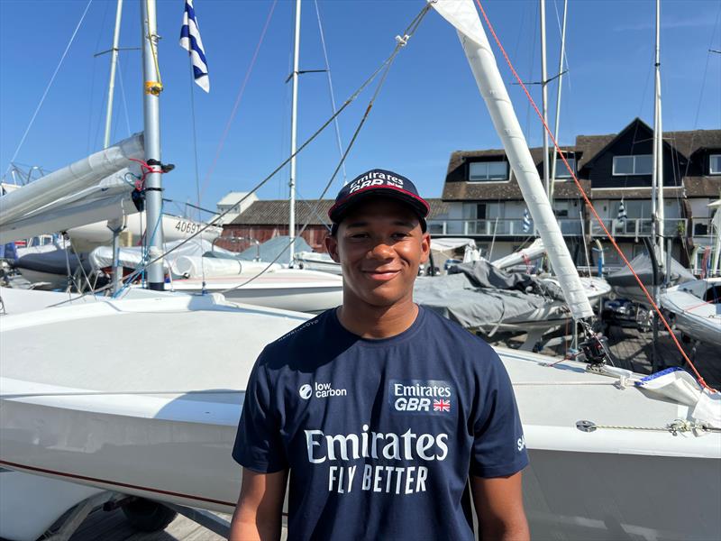 Kai is competing in the Flying 15 at this year's Cowes Week - photo © Athena Pathway