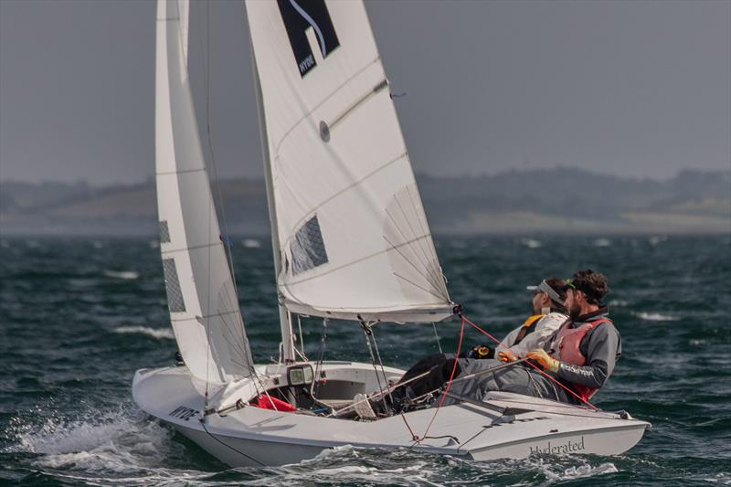 Hyde are one of the multiple sailmakers active in the Flying Fifteen class - photo © Simon McIlwaine / www.wavelengthimage.com