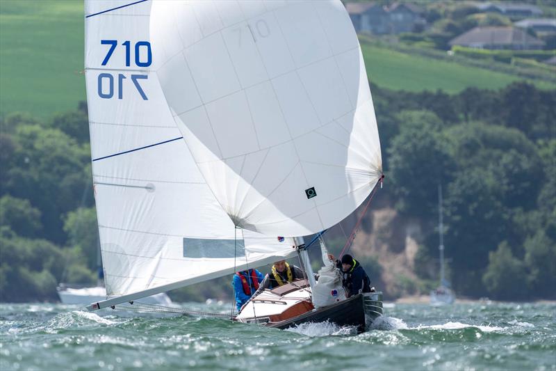 2024 International Paint Poole Regatta Day 2 photo copyright Ian Roman / International Paint Poole Regatta taken at Parkstone Yacht Club and featuring the Folkboat class