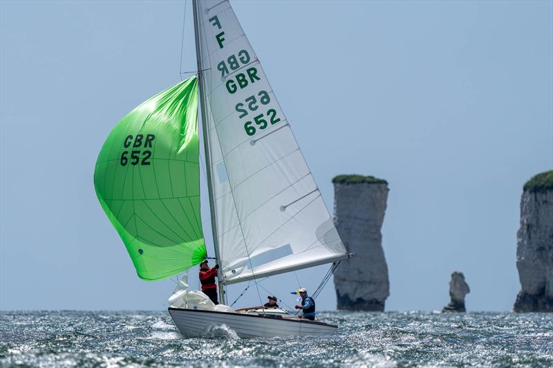 2024 International Paint Poole Regatta Day 2 photo copyright Ian Roman / International Paint Poole Regatta taken at Parkstone Yacht Club and featuring the Folkboat class