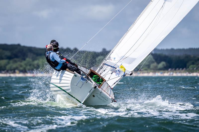 2024 International Paint Poole Regatta Day 2 photo copyright Ian Roman / International Paint Poole Regatta taken at Parkstone Yacht Club and featuring the Folkboat class