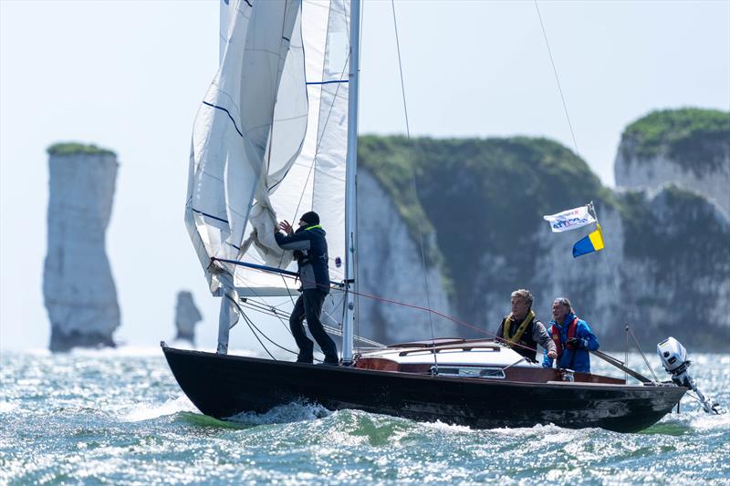 2024 International Paint Poole Regatta photo copyright Ian Roman / International Paint Poole Regatta taken at Parkstone Yacht Club and featuring the Folkboat class