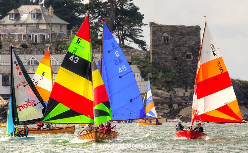 Fowey Royal Regatta 2024 photo copyright Ingrid Abery / www.ingridabery.com taken at Royal Fowey Yacht Club and featuring the Fowey River Class class