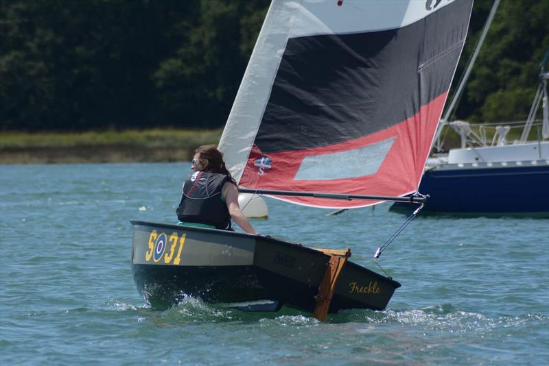 Foxer Stiletto Cup at Hamble for all-girl fleet of Vixens photo copyright Trevor Pountain taken at Hamble River Sailing Club and featuring the Foxer class