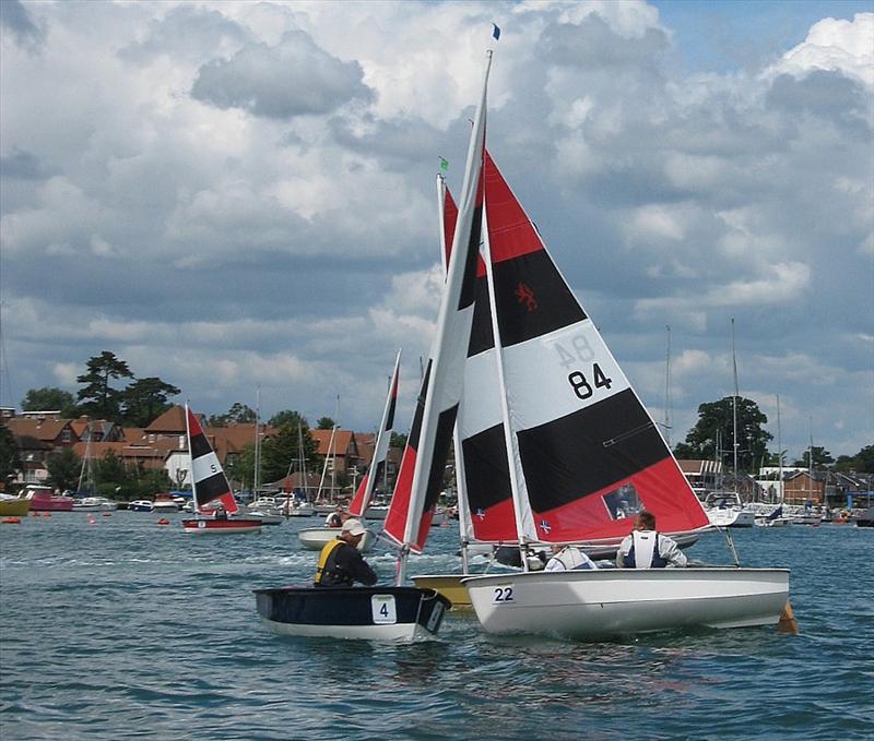 Foxer 'Intergalactic' Championships 2009 photo copyright Malcolm Donald / www.malcolmdonald.com taken at Hamble River Sailing Club and featuring the Foxer class