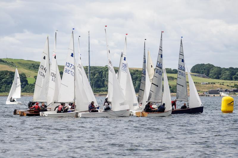 GP14 nationals at Largs day 3 photo copyright Richard Craig / www.SailPics.co.uk taken at Largs Sailing Club and featuring the GP14 class