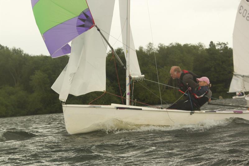 Brent Regatta 2024: Keith Street and Liz Guest photo copyright Joy Walter, Welsh Harp Sailing Club taken at Welsh Harp Sailing Club and featuring the GP14 class