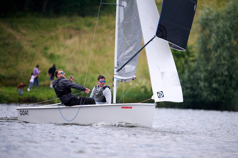 Sam Watson and Andy Dawson, overall winners - GP14 Inland Championship at Staunton Harold photo copyright Richard Craig / www.SailPics.co.uk taken at Staunton Harold Sailing Club and featuring the GP14 class