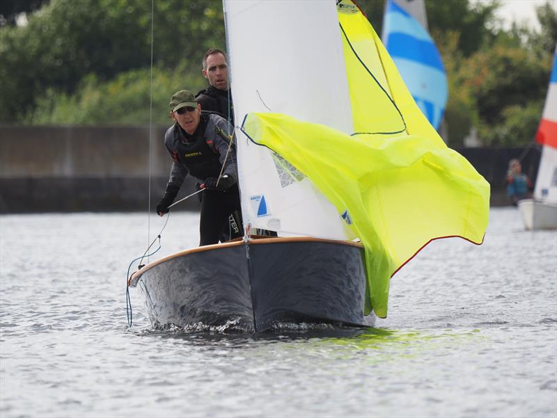 Matt and Tim McGovern during the GP14 Masters Championship at Welsh Harp photo copyright Luke Howard, WHSC taken at Welsh Harp Sailing Club and featuring the GP14 class