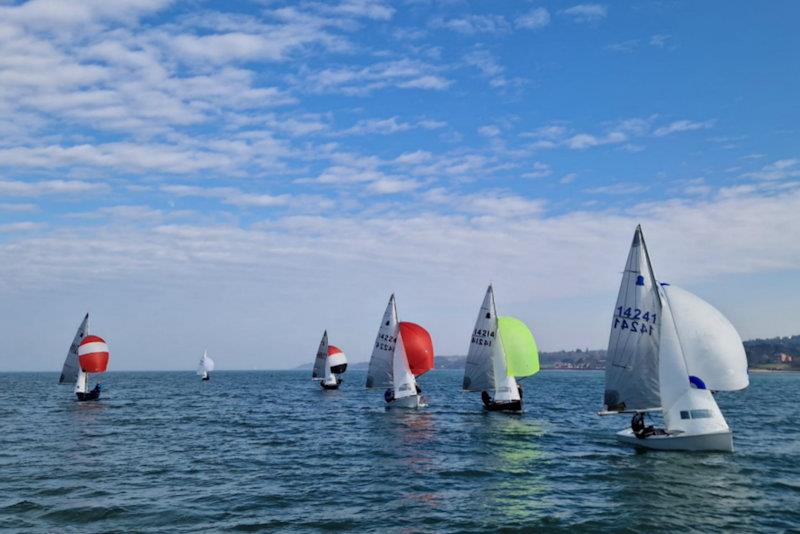 GP14 Spring Series at Royal North of Ireland YC week 4 - photo © Callum Dalzell