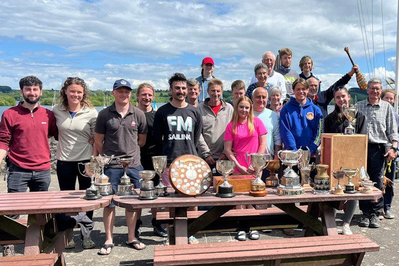 Graduate Nationals prize-giving photo copyright Cally Lewis taken at Carsington Sailing Club and featuring the Graduate class