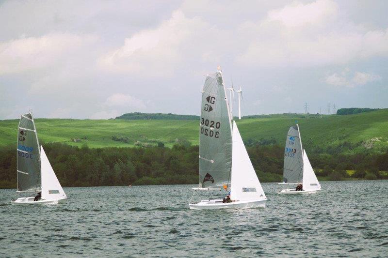 Graduate Nationals photo copyright Theo Holmes taken at Carsington Sailing Club and featuring the Graduate class