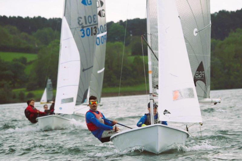 Richard Fresh Abendstern and Ross Southwell win the Graduate Nationals photo copyright Theo Holmes taken at Carsington Sailing Club and featuring the Graduate class