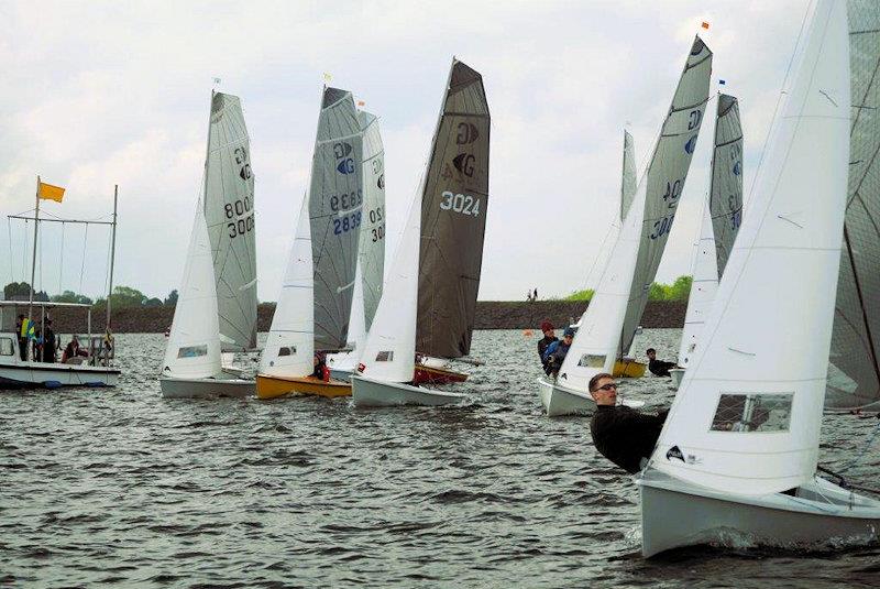 Graduate Nationals photo copyright Theo Holmes taken at Carsington Sailing Club and featuring the Graduate class