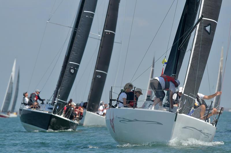 The Evil at the in Advance Half Ton Classic Cup photo copyright Pit De Jonge taken at Koninklijke Yachtclub Nieuwpoort and featuring the Half Tonner class