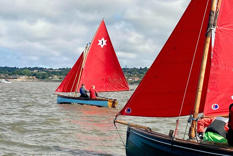 Tactical chat on 'Juno' - West Kirby SC Star class Classic Boat Challenge photo copyright Sarah Rees taken at West Kirby Sailing Club and featuring the Hamble Star class