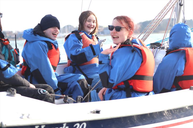 Young people set sail at Cobnor Activities Centre, building confidence and friendships on the water - photo © CACT