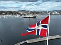 Royal Norwegian Yacht Club flag © KNS