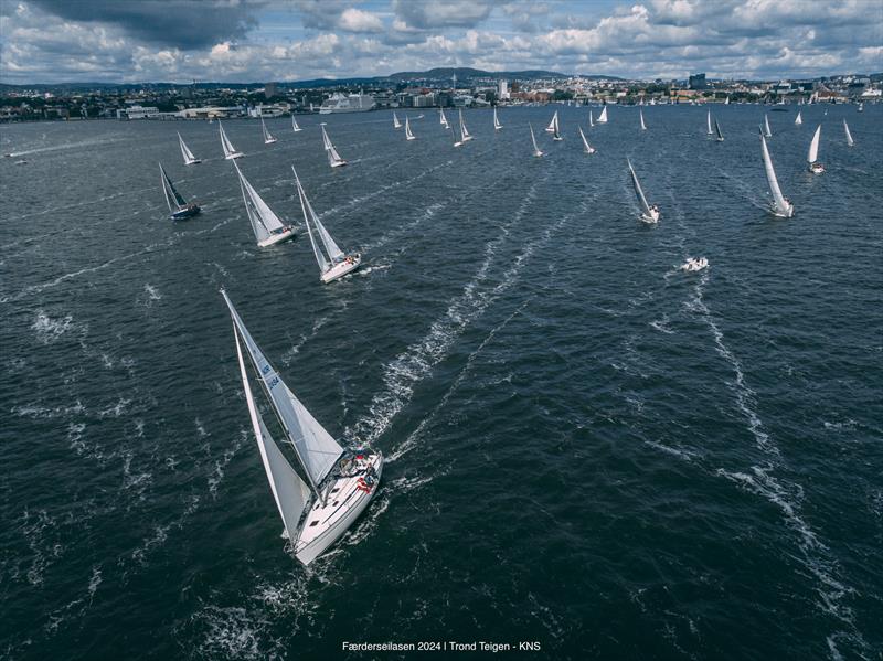 Start of Færderseilasen 2024, Norway's largest regatta - photo © Trond Teigen - KNS