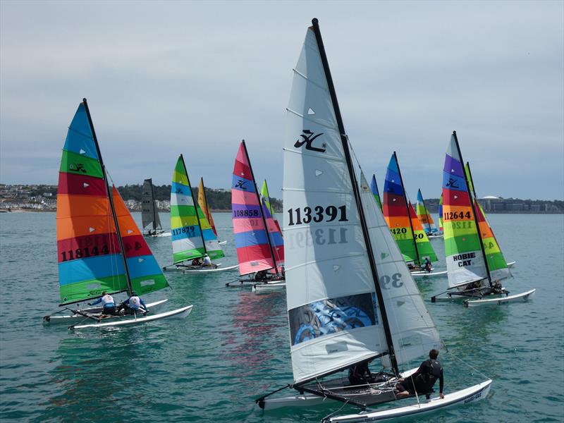 Savills Channel Islands Hobie Cat Championships 2024 - photo © Elaine Burgis