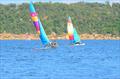 Hobie 18 racecourse action © the 2024 Hobie 17 and Hobie 18 North American Championships