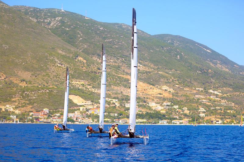 Ionian Regatta photo copyright Wildwind taken at  and featuring the Hobie 18 class