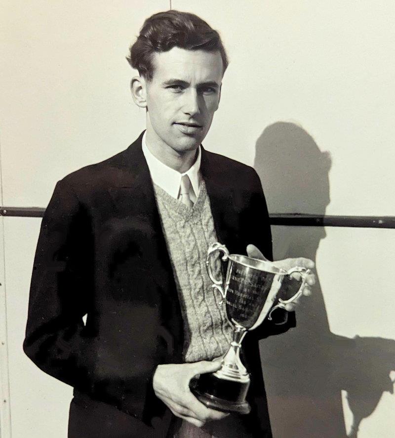 Oliver Lee - Hornet World Champion photo copyright Burnham Museum taken at Royal Corinthian Yacht Club, Burnham and featuring the Hornet class