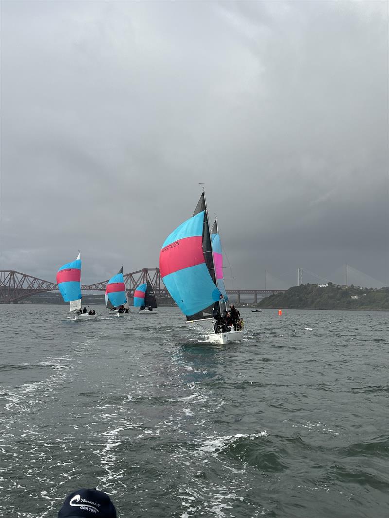 Hunter 707 Sprint event at Port Edgar Yacht Club photo copyright Lewis Smith taken at Port Edgar Yacht Club and featuring the 707 class