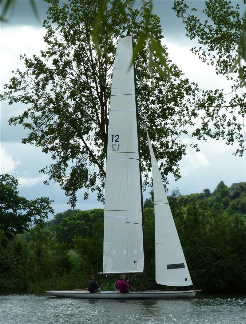 A Raters storm ahead with Hyde Sails photo copyright Hyde Sails taken at  and featuring the  class