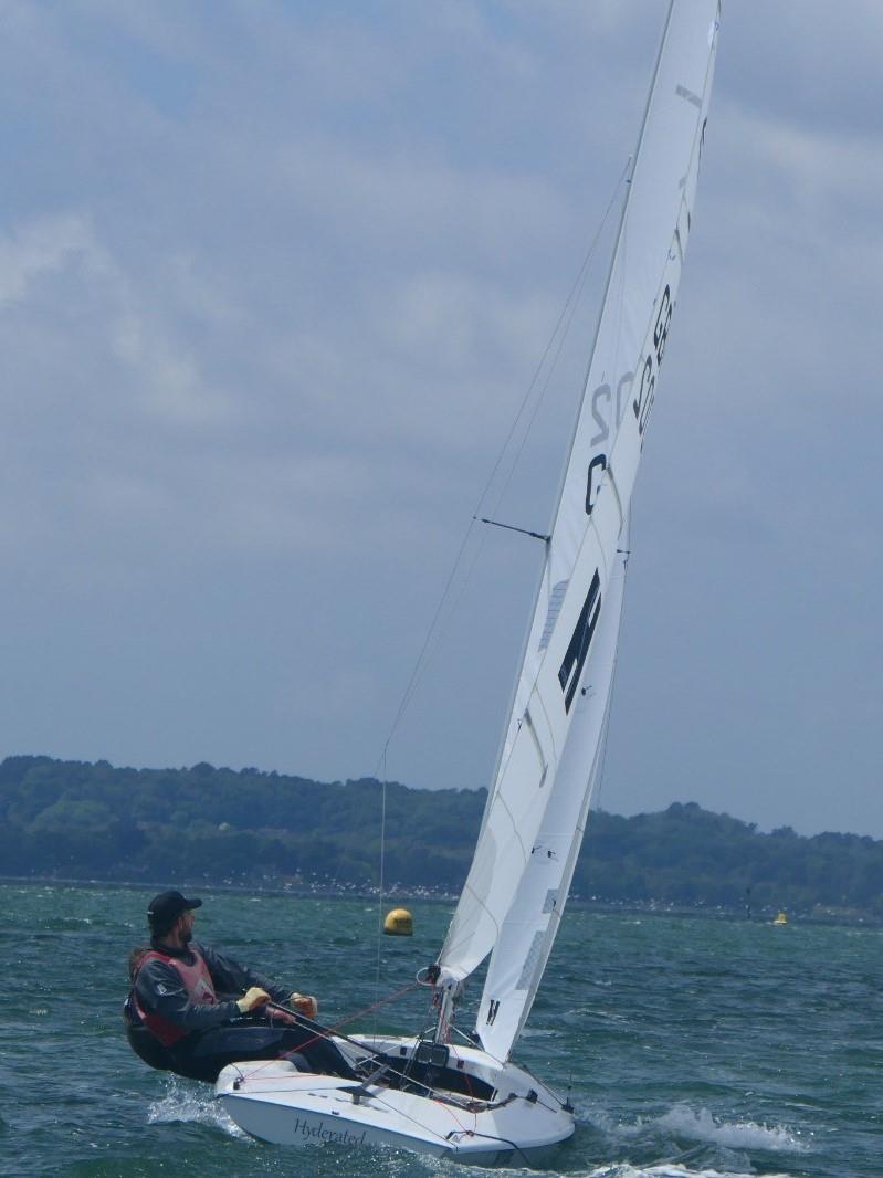 Hyde winning at the Flying Fifteen Southern Area Championship 2024 photo copyright Adam Bowers taken at Parkstone Yacht Club and featuring the  class