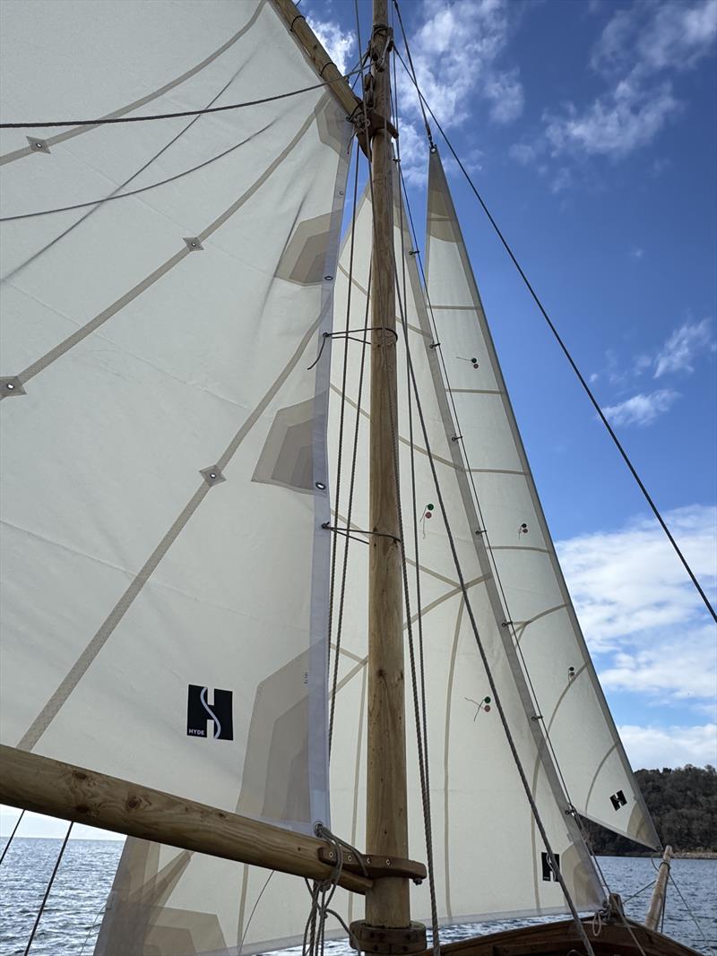 Hyde Sails aboard the Bounty photo copyright Hyde Sails taken at  and featuring the  class