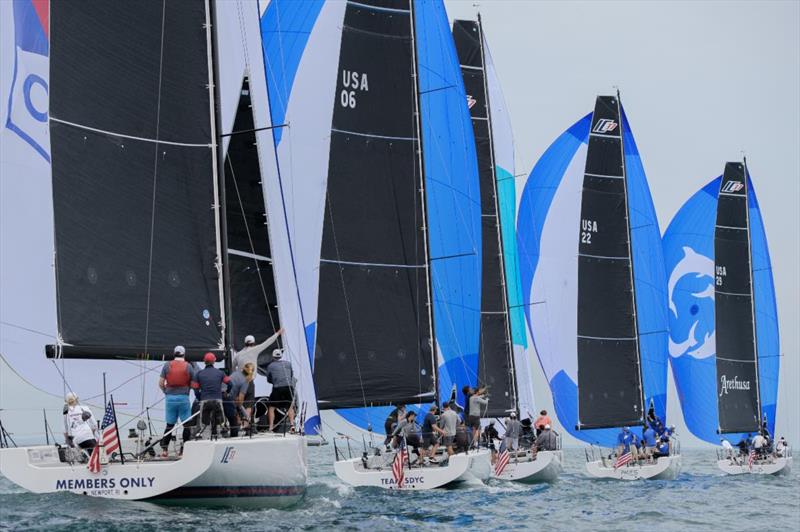 The IC 37 Class, a very active fleet in Newport, will race for top places in this weekend's Newport Regatta - photo © Rod Harris/Sail Newport/2023