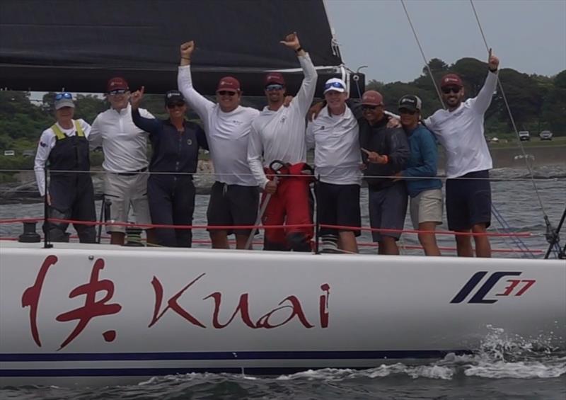 IC37 National Champions on Kuai - Race Week at Newport presented by Rolex day 4 photo copyright Icarus Sports taken at New York Yacht Club and featuring the IC37 class