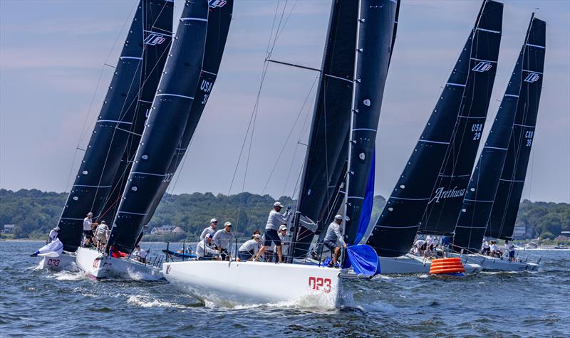 New Wave leading in IC37 - 2023 Safe Harbor Race Weekend photo copyright Safe Harbor / Stephen Cloutier taken at  and featuring the IC37 class