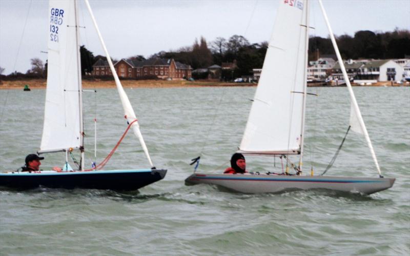 Illusion Match Racing at Bembridge photo copyright Rudy Jurg taken at Bembridge Sailing Club and featuring the Illusion class