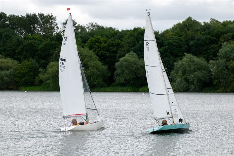 A totally different sailing experience for F15 sailor Neil Bartholomey and Solo sailor Margaret Clements - Illusion 8 Hour Race at Middle Nene photo copyright David Livingstone taken at Middle Nene Sailing Club and featuring the Illusion class