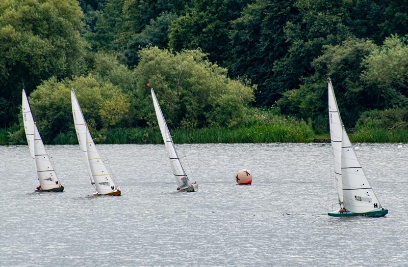 Close racing after the start - Illusion 8 Hour Race at Middle Nene photo copyright David Livingstone taken at Middle Nene Sailing Club and featuring the Illusion class