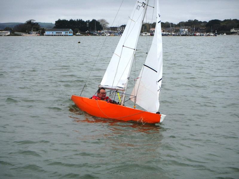 Bembridge Illusion Guy Fawkes Trophy 2024 photo copyright Mike Samuelson taken at Bembridge Sailing Club and featuring the Illusion class