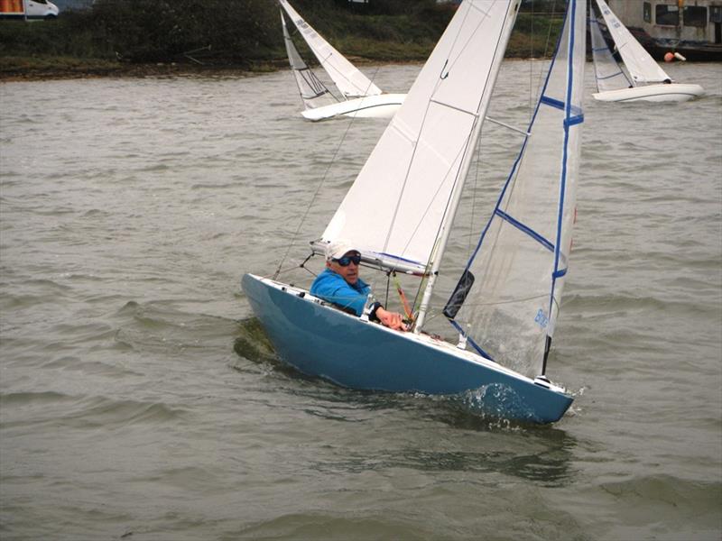 Bembridge Illusion Guy Fawkes Trophy 2024 photo copyright Mike Samuelson taken at Bembridge Sailing Club and featuring the Illusion class