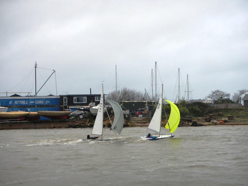 Bembridge Illusion Bill's Barrel 2024 photo copyright Mike Samuelson taken at Bembridge Sailing Club and featuring the Illusion class