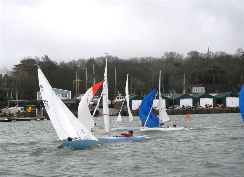 Bembridge Illusion Icebreaker 2024 photo copyright Mike Samuelson taken at Bembridge Sailing Club and featuring the Illusion class