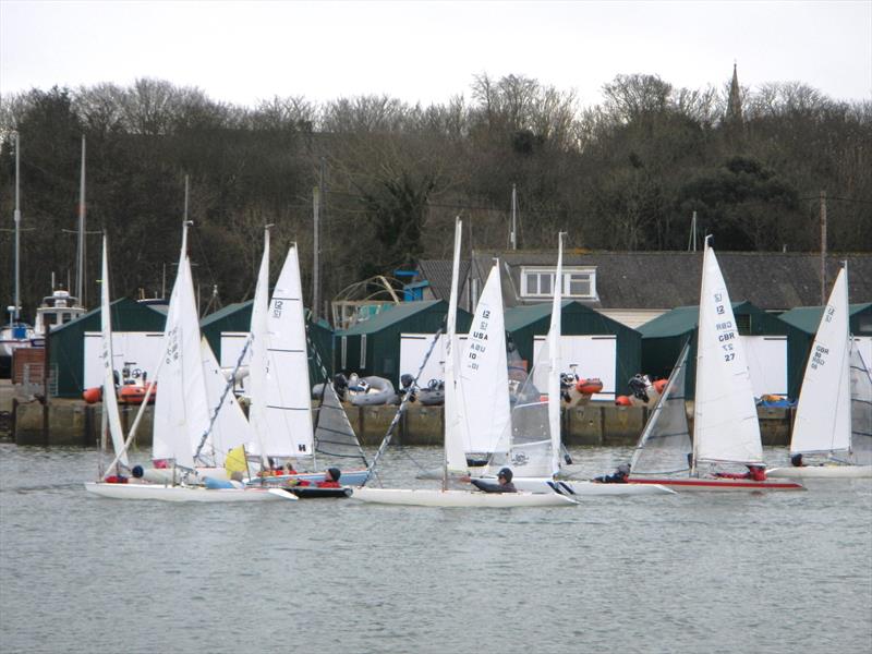 Bembridge Illusion Icebreaker 2024 photo copyright Mike Samuelson taken at Bembridge Sailing Club and featuring the Illusion class